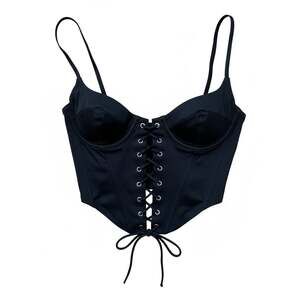 White Fox Boutique Sweet Fantasy Bustier Black